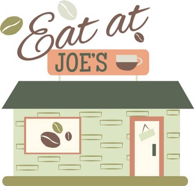Picture of Eat At Joes SVG File
