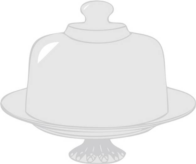 Picture of Cake Stand SVG File
