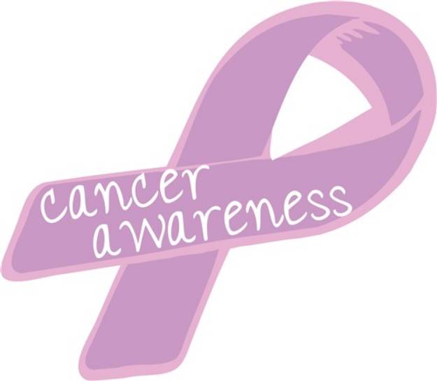 Picture of Cancer Awareness Ribbon SVG File