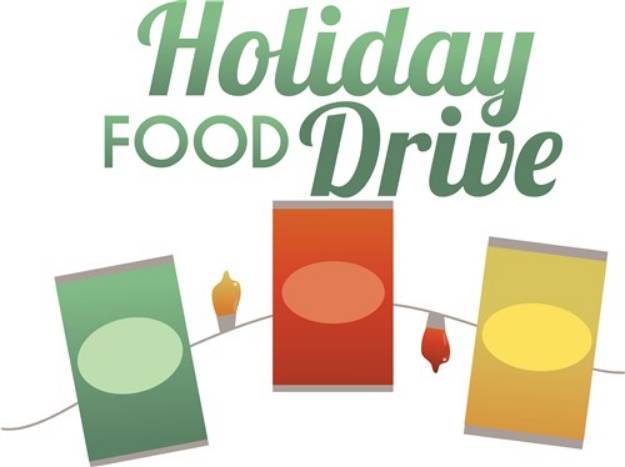 Picture of Holiday Food Drive Lights SVG File