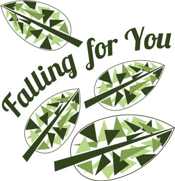 Picture of Falling For You SVG File