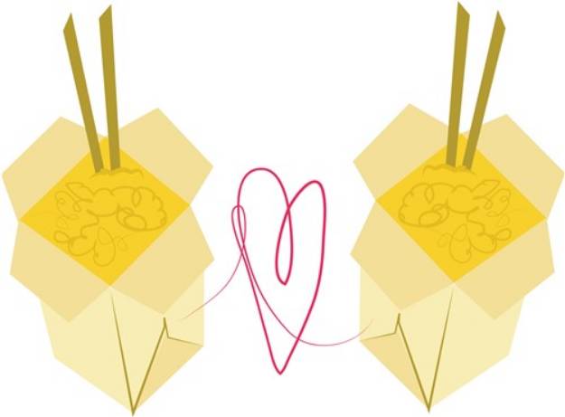Picture of Chinese Takeout SVG File