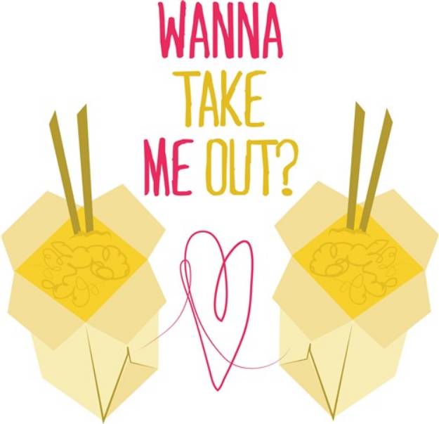 Picture of Wanna Take Me Out? SVG File