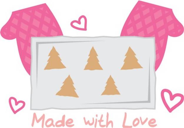 Picture of Made With Love SVG File