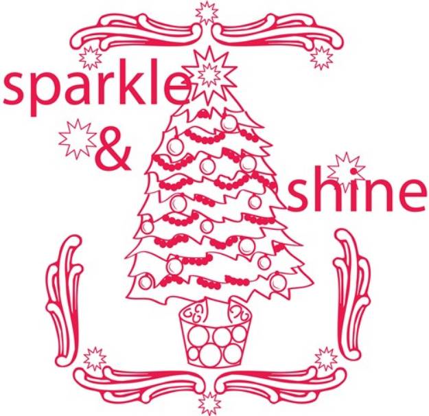 Picture of Sparkle & Shine SVG File
