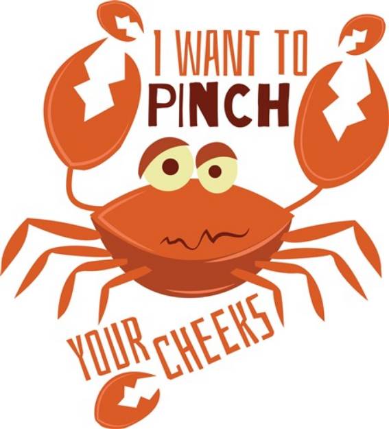Picture of Pinch Your Cheeks SVG File