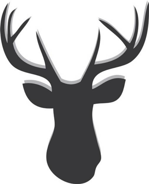 Picture of Deer Silhouette SVG File