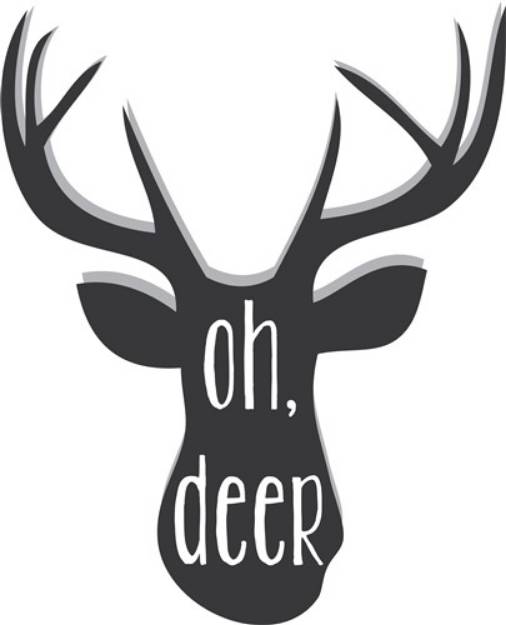 Picture of Oh Deer SVG File