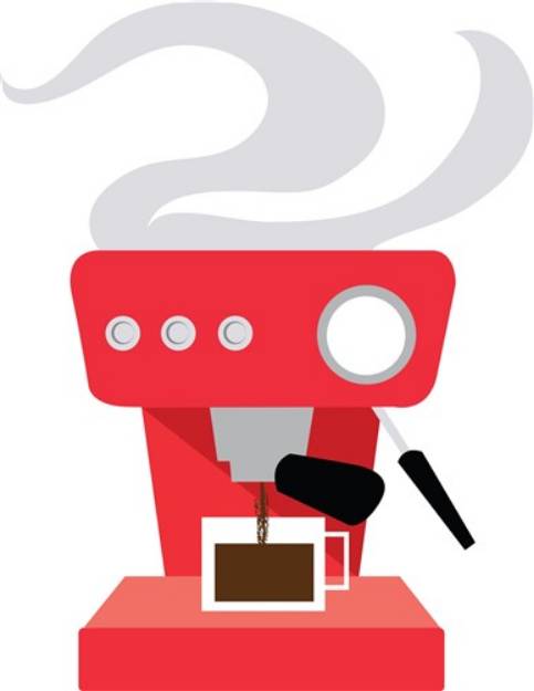 Picture of Espresso Machine SVG File