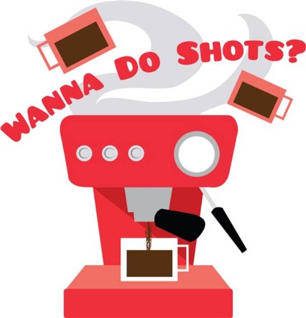 Picture of Coffee Shots SVG File