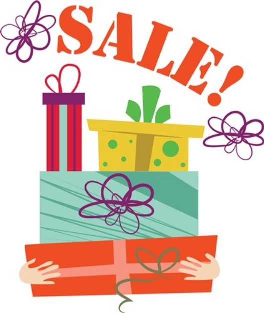 Picture of Gifts Sale SVG File