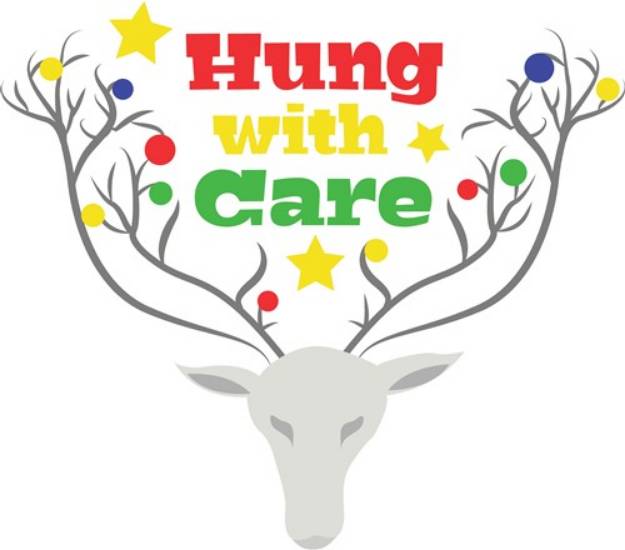 Picture of Hung With Care SVG File