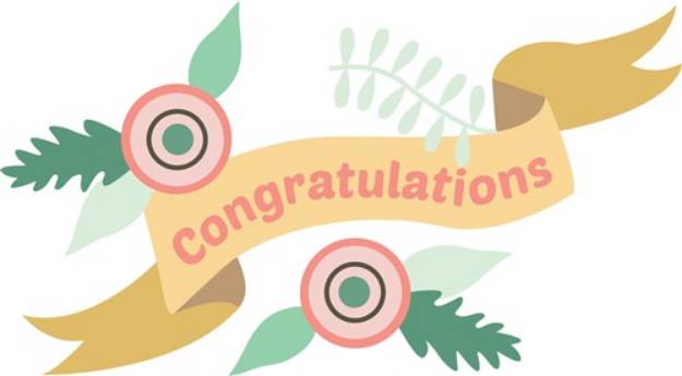 Picture of Congratulations Banner SVG File
