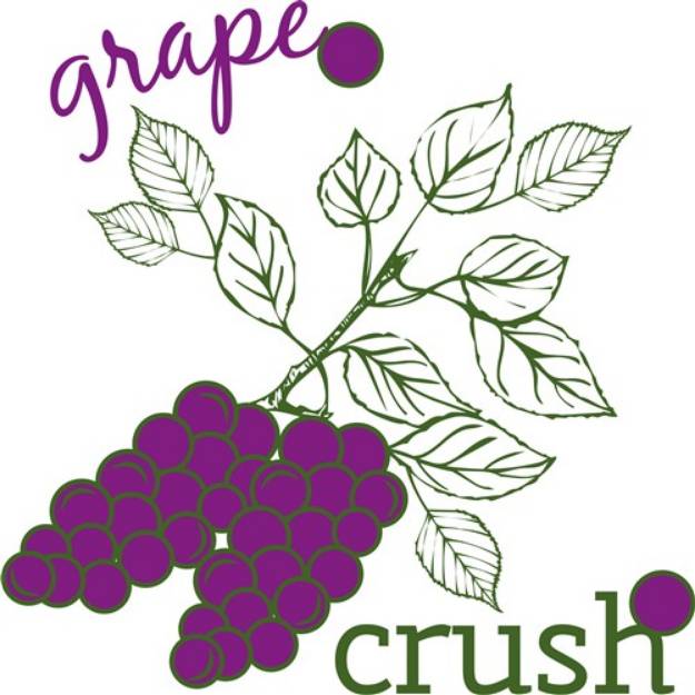 Picture of Grape Crush SVG File