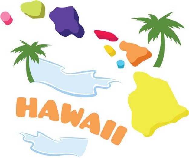Picture of Hawaii SVG File