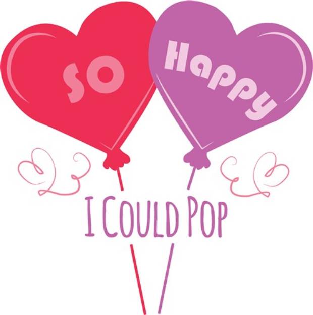 Picture of So Happy Balloons SVG File