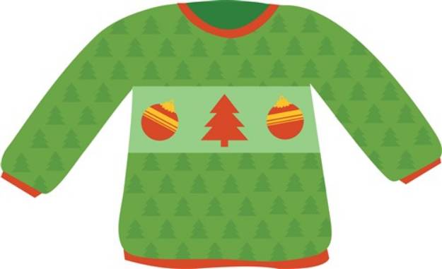 Picture of Christmas Sweater SVG File