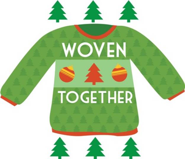 Picture of Woven Together Sweater SVG File