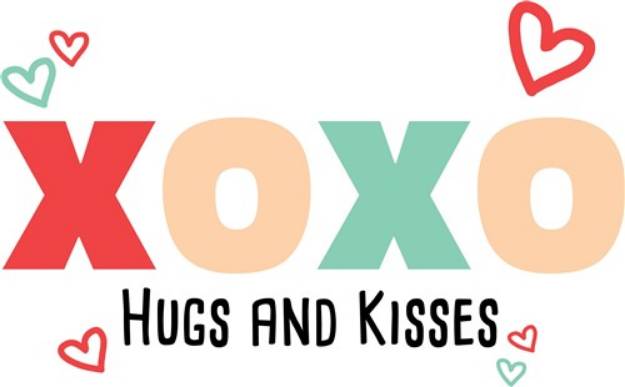 Picture of Hugs And Kisses SVG File