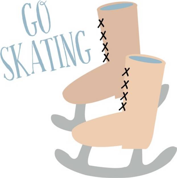 Picture of Go Skating SVG File