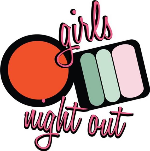 Picture of Girls Night Out Makeup SVG File