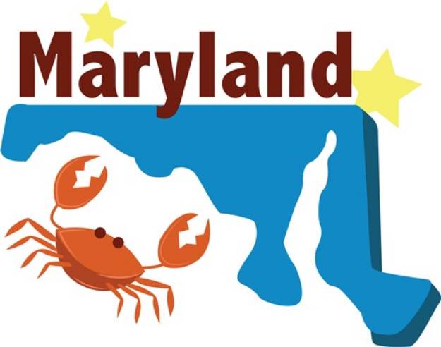 Picture of Maryland Crab SVG File