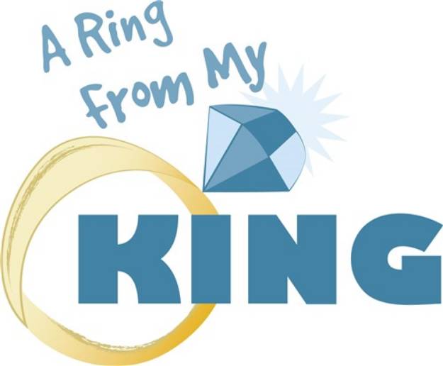 Picture of Ring From King SVG File