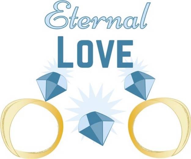Picture of Eternal Love SVG File