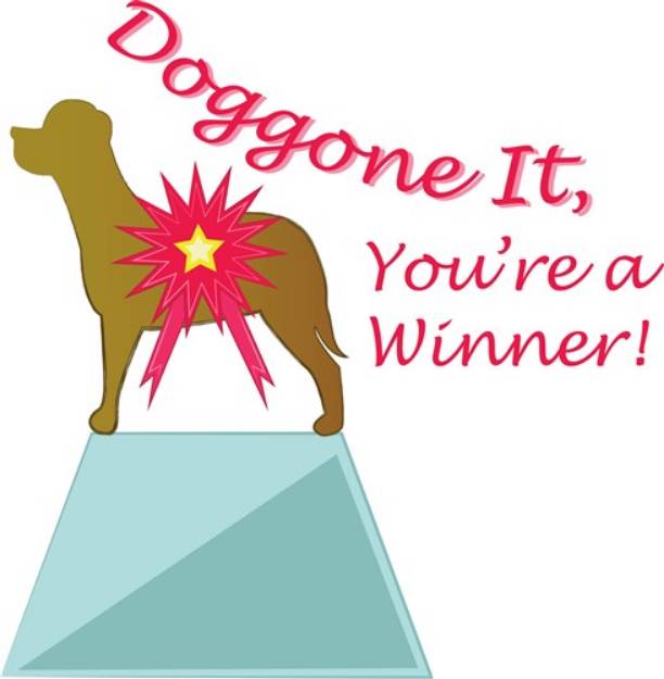 Picture of Youre A Winner SVG File