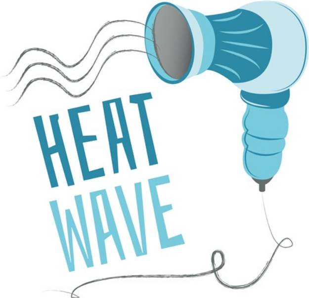 Picture of Heat Wave SVG File