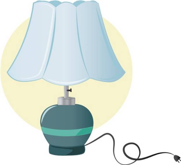 Picture of Table Lamp SVG File