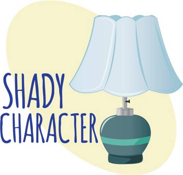 Picture of Shady Character SVG File