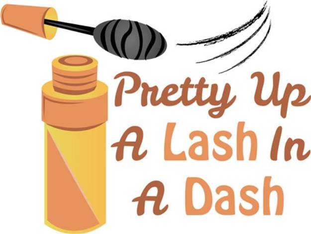 Picture of Lash In A Dash SVG File