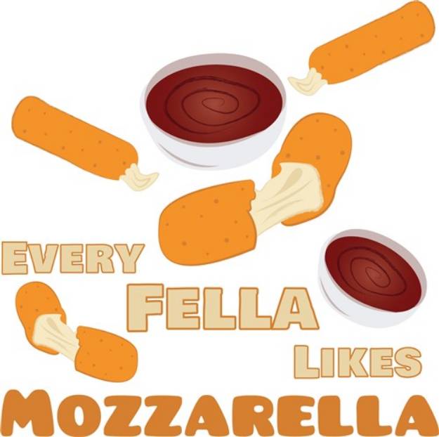 Picture of Likes Mozzarella SVG File