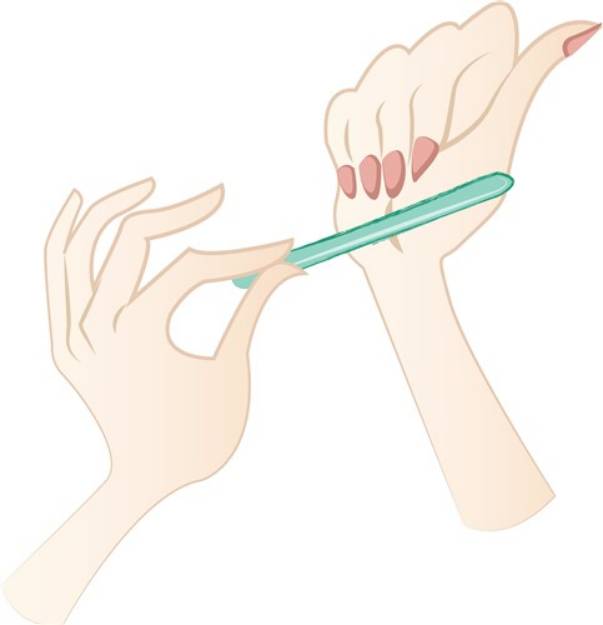 Picture of Manicure SVG File