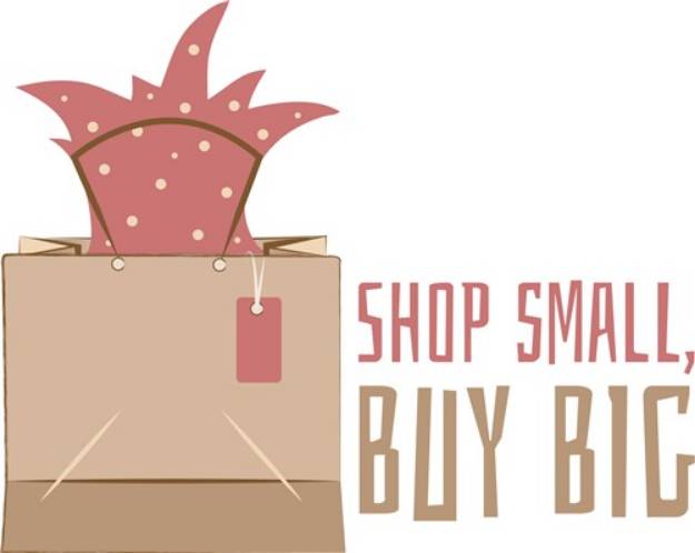 Picture of Shop Small SVG File