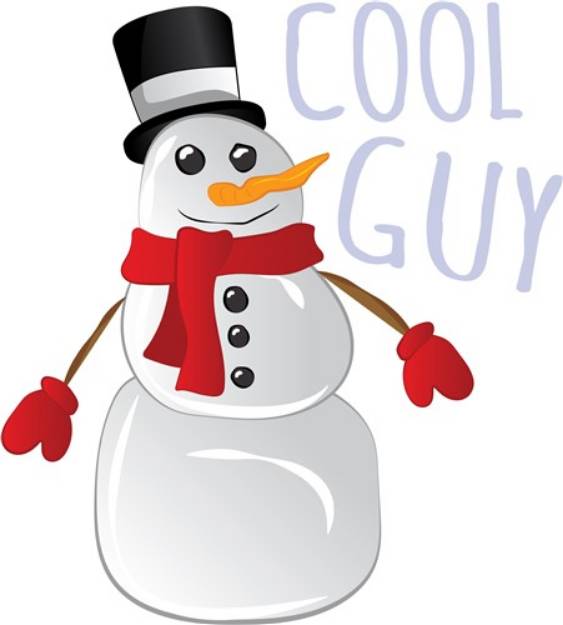 Picture of Cool Guy SVG File