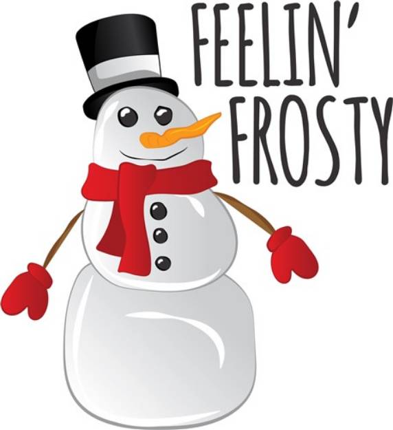 Picture of Feelin Frosty SVG File
