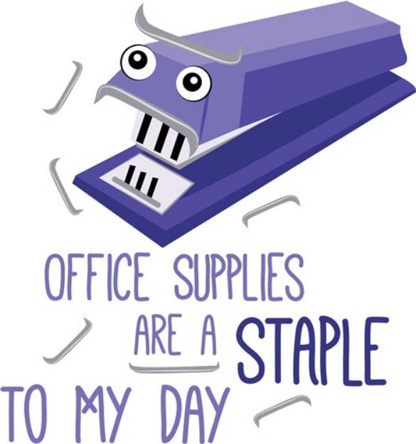 Picture of Office Supplies SVG File