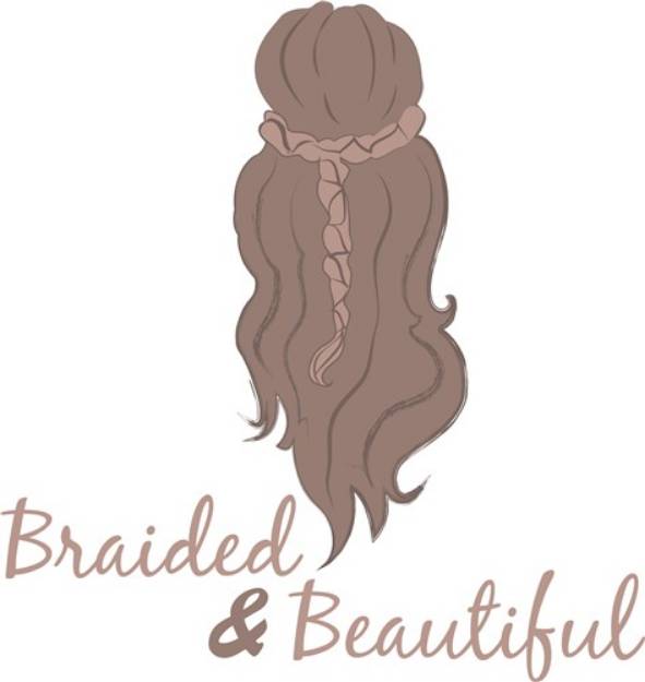 Picture of Braided & Beautiful SVG File