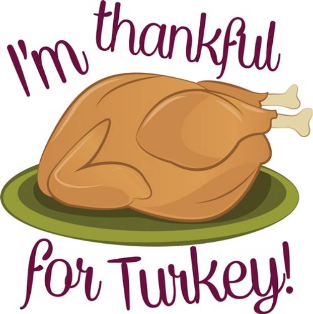 Picture of Thankful For Turkey SVG File