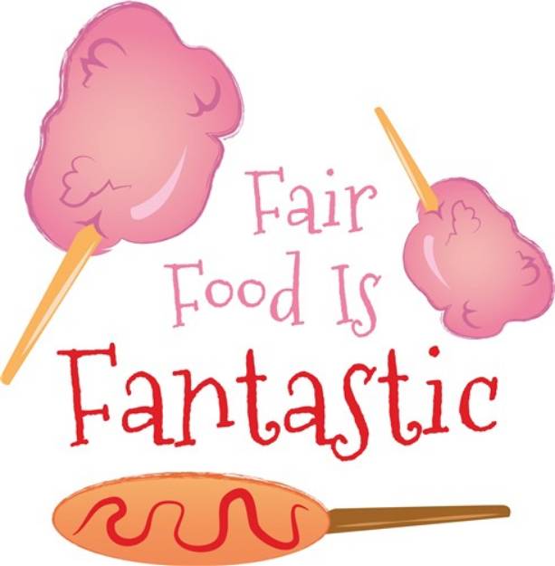 Picture of Fair Food SVG File