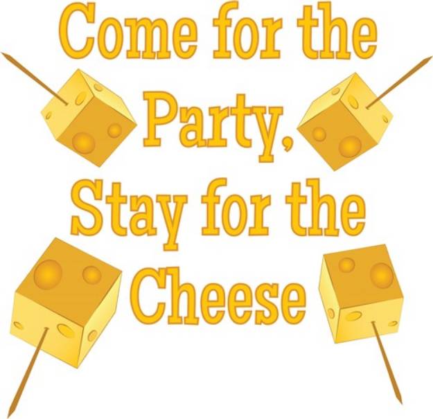 Picture of Stay For Cheese SVG File
