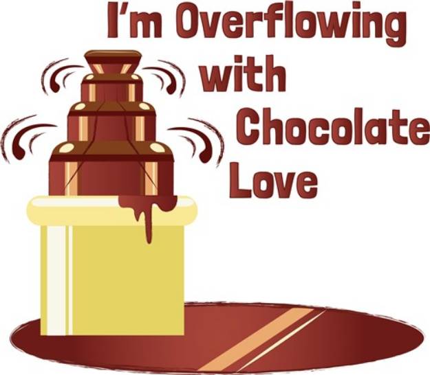 Picture of Chocolate Love SVG File