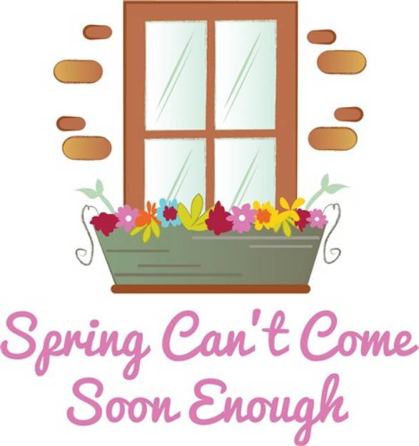 Picture of Spring Come Soon SVG File
