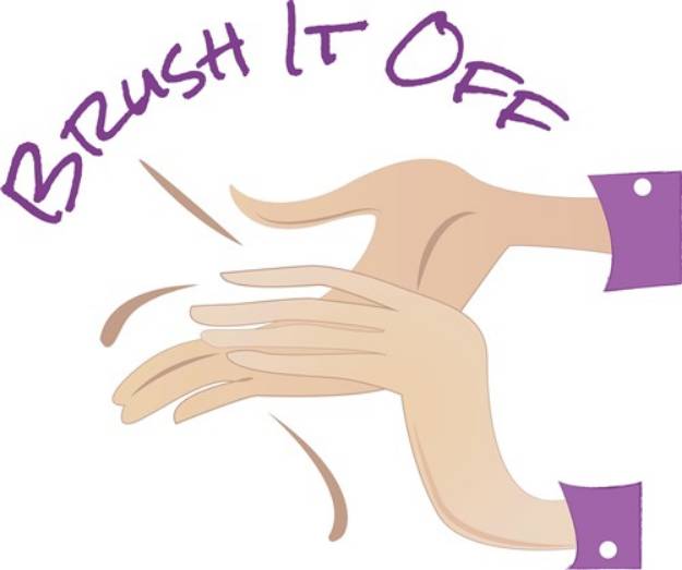 Picture of Brush It Off SVG File
