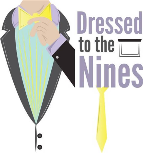 Picture of Dressed To Nines SVG File