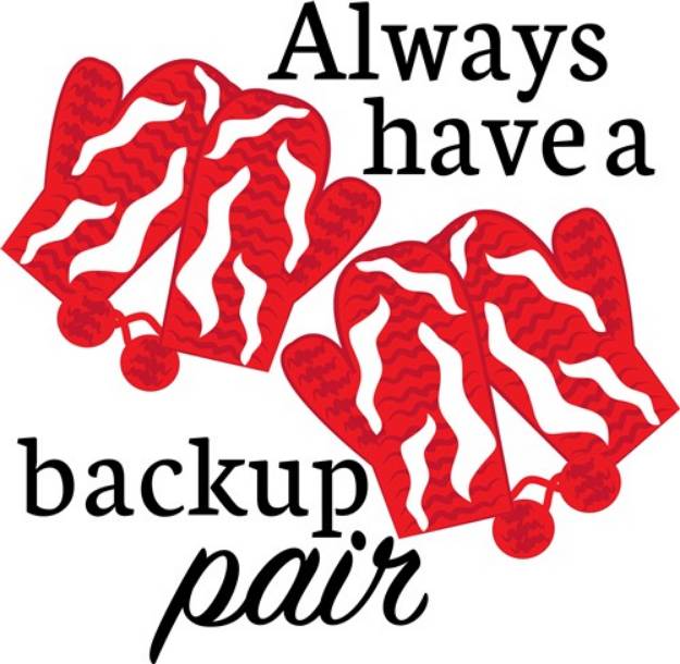 Picture of Backup Pair SVG File