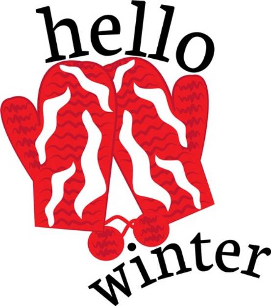 Picture of Hello Winter SVG File