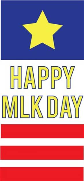 Picture of Happy MLK Day SVG File